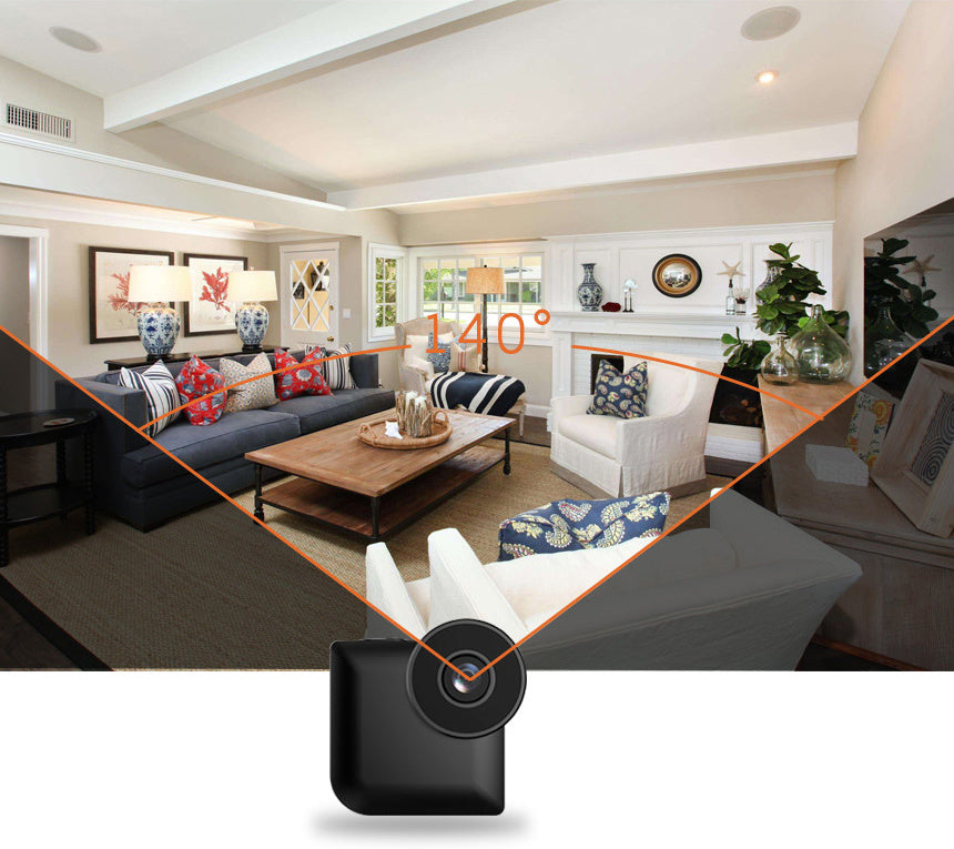 Mini, portable home or outdoor security camera. Raee-Industries.