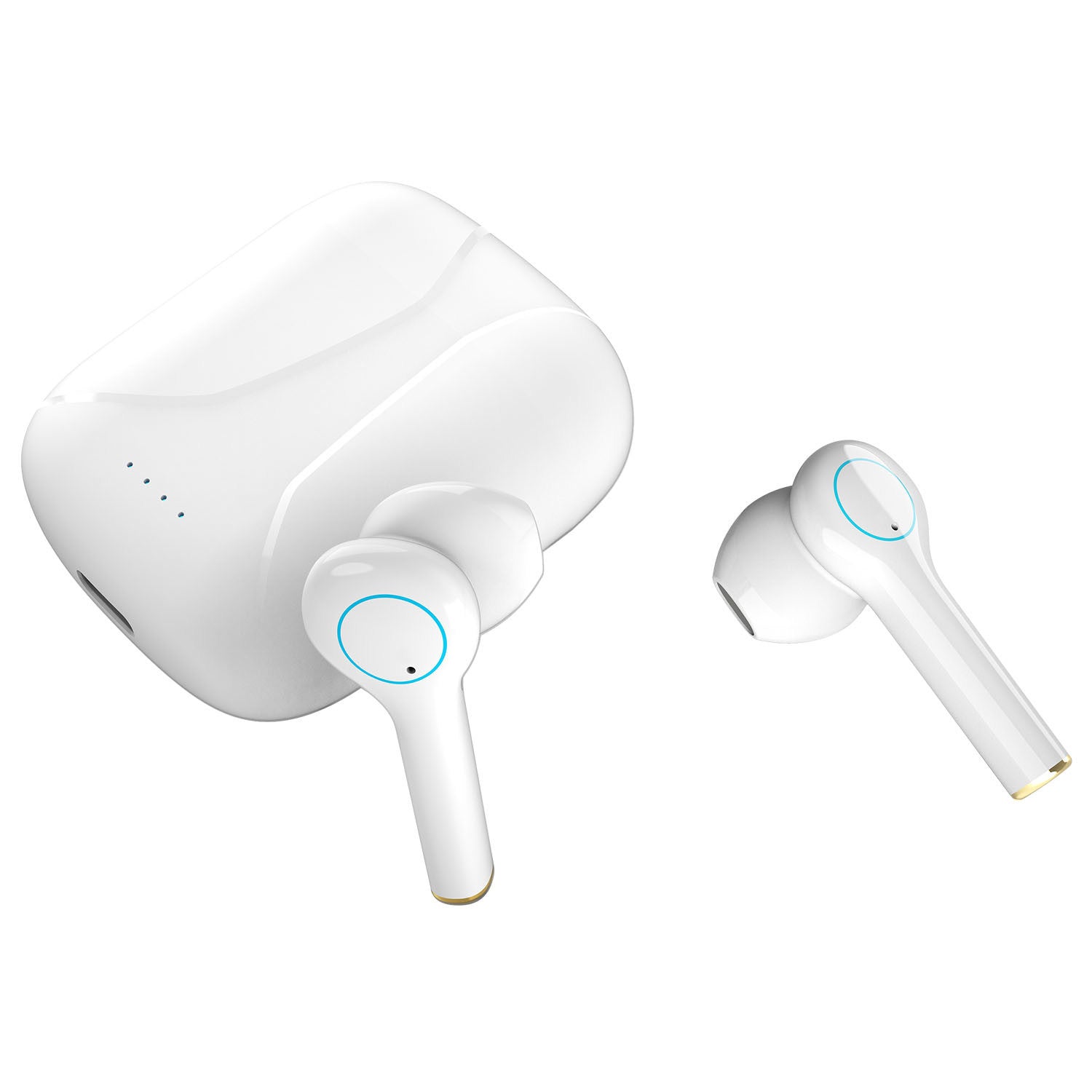 Wireless earbuds, Touch In-Ear Stereo Earphone Noise Canceling Earpieces, touch screen sports headset.  Raee Industries