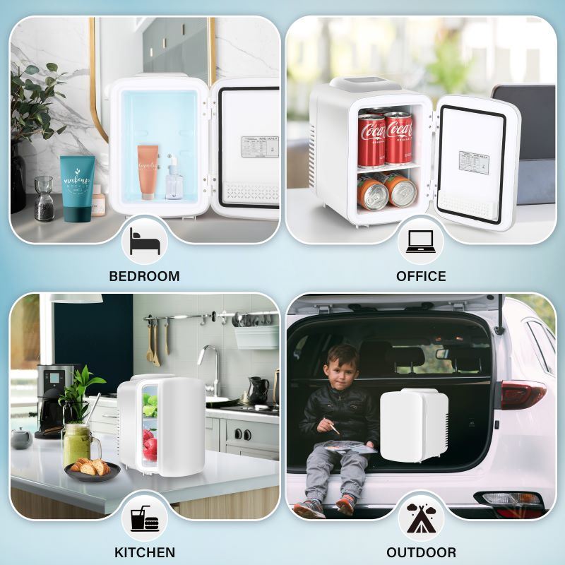 Mini Portable Compact Storage Small Fridge