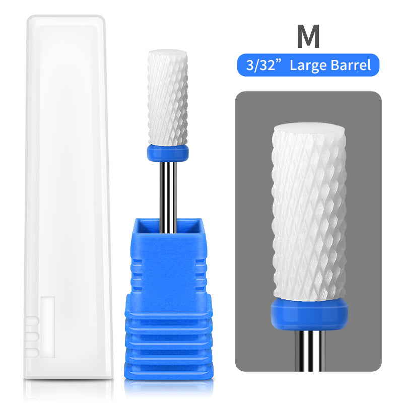 1PCS Nail Cone Tip Ceramic Drill Bits Electric Cuticle Clean Rotary For Manicure Pedicure Grinding Head Sander Tool If you purchase more than two items;  the shipping fee will not increase.