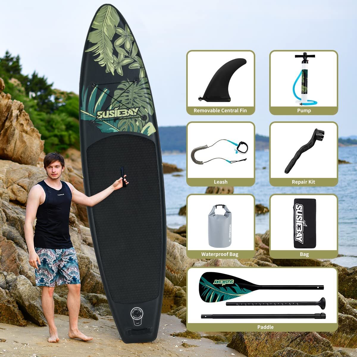 Inflatable Paddleboards For Water Sports. Raee Industries.