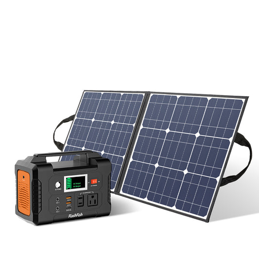 For a better tomorrow, save energy today with a reliable portable generator, power supply, and solar panel.