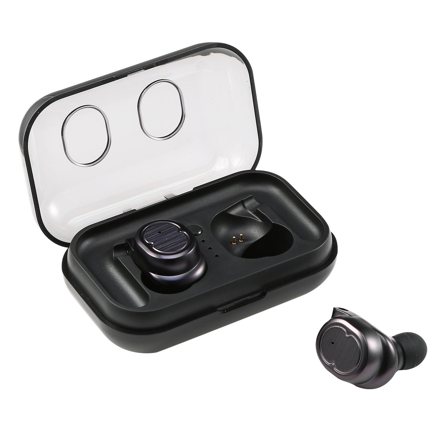 TWS Wireless 5.0 Earbuds IPX4 Touch In-Ear Stereo Earphone Noise Canceling Earpieces 32.8 ft Transmission Range