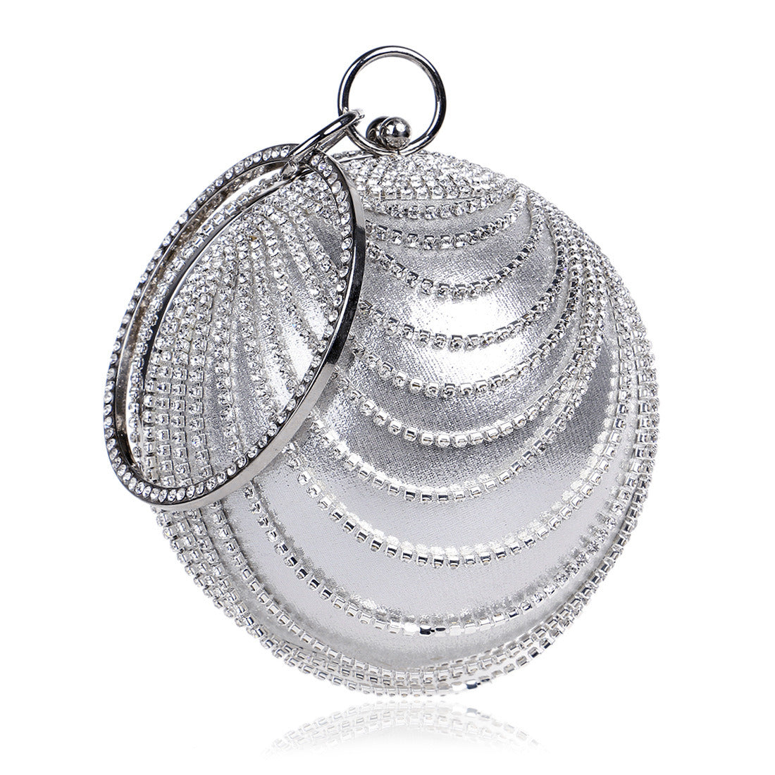 Round Dinner Bags Women's Banquet Bags Handmade Ladies Dresses Versatile Evening Bags