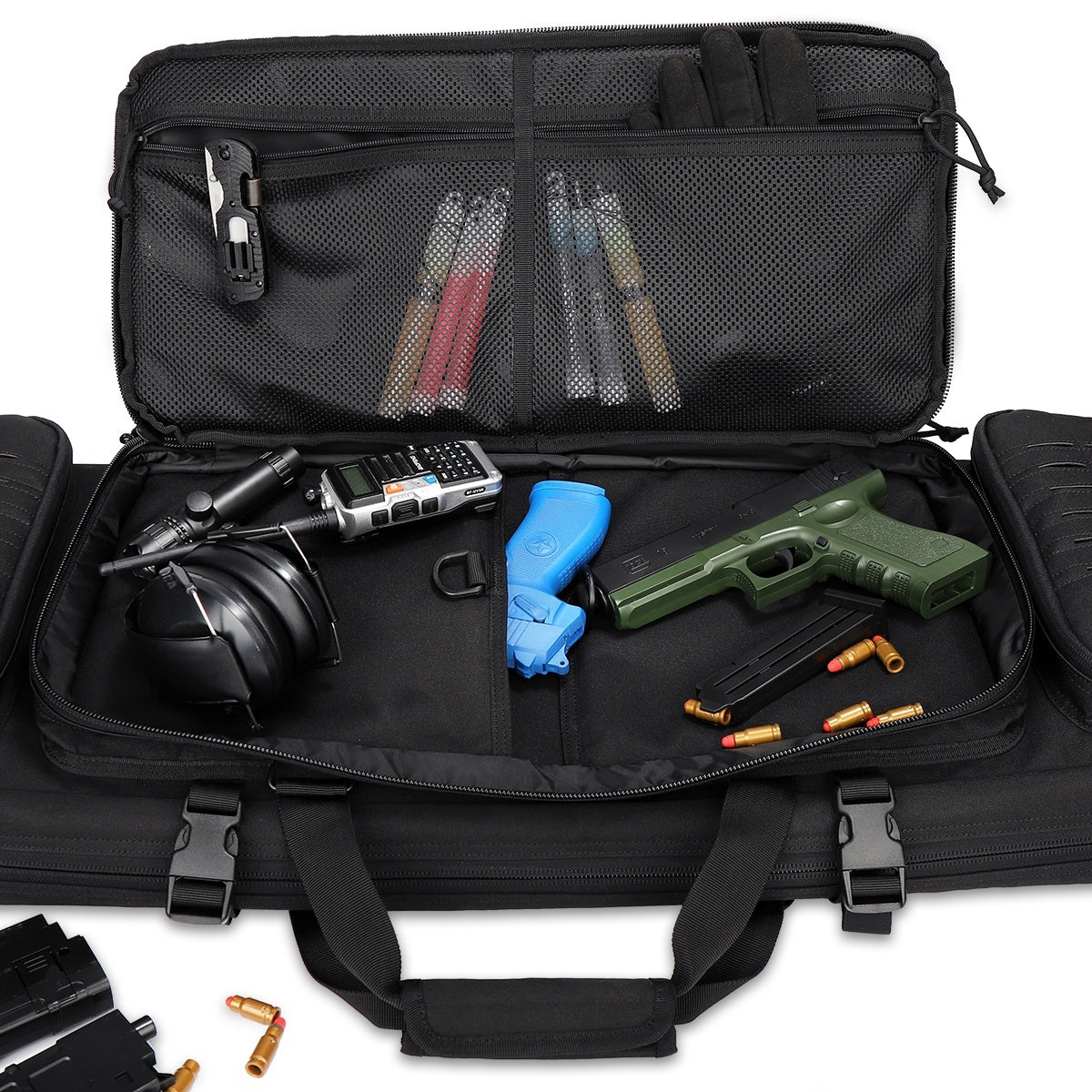 Outdoor Tactical, Shot Gun Storage, Over the Shoulder, Backpack, Medical bags, Gears for men and women. Raee Industries.