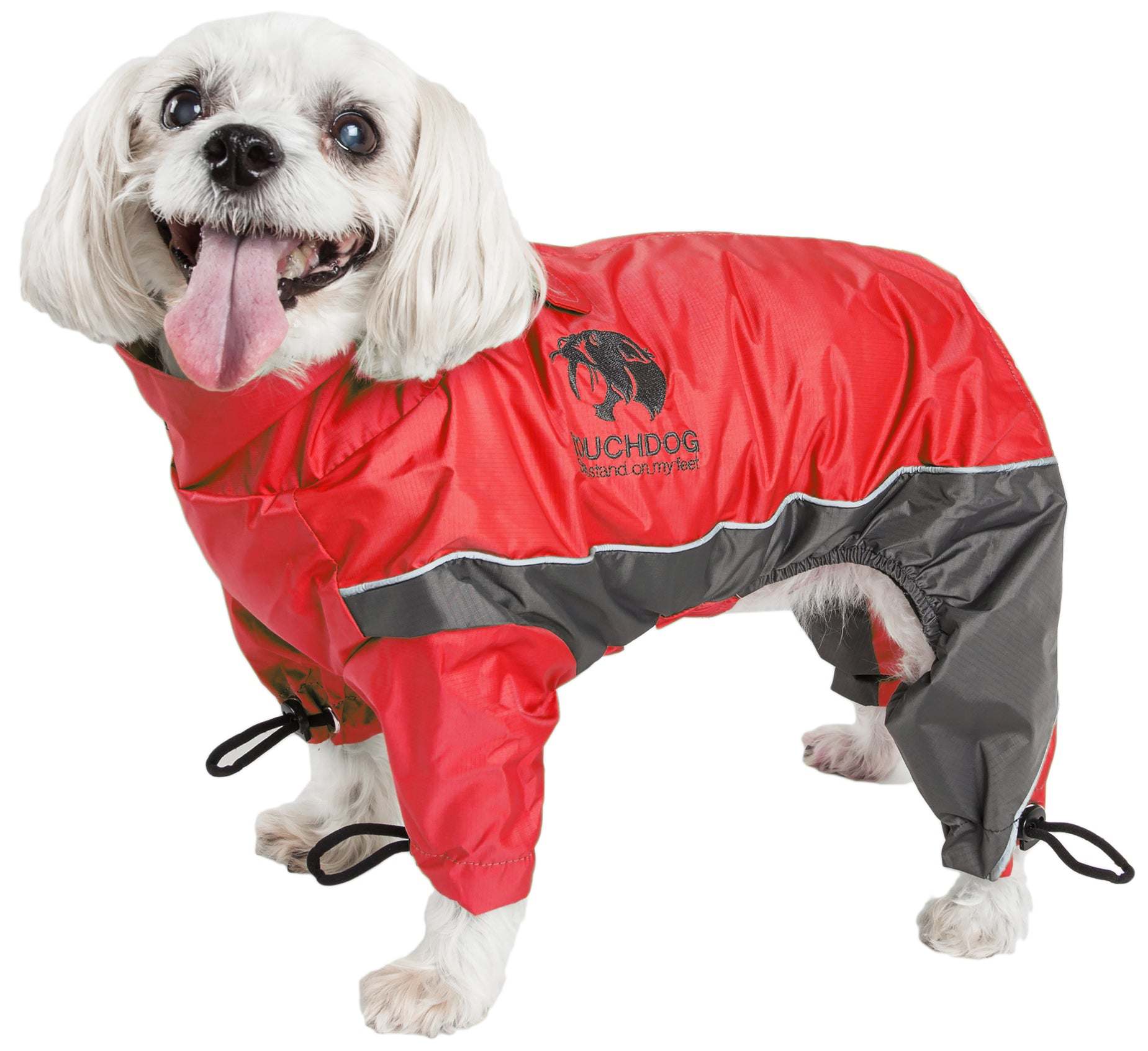 Waterproof dog clothing: Jackets, jackets with hoodies, sweaters, Harnes and coats. Raee Industries