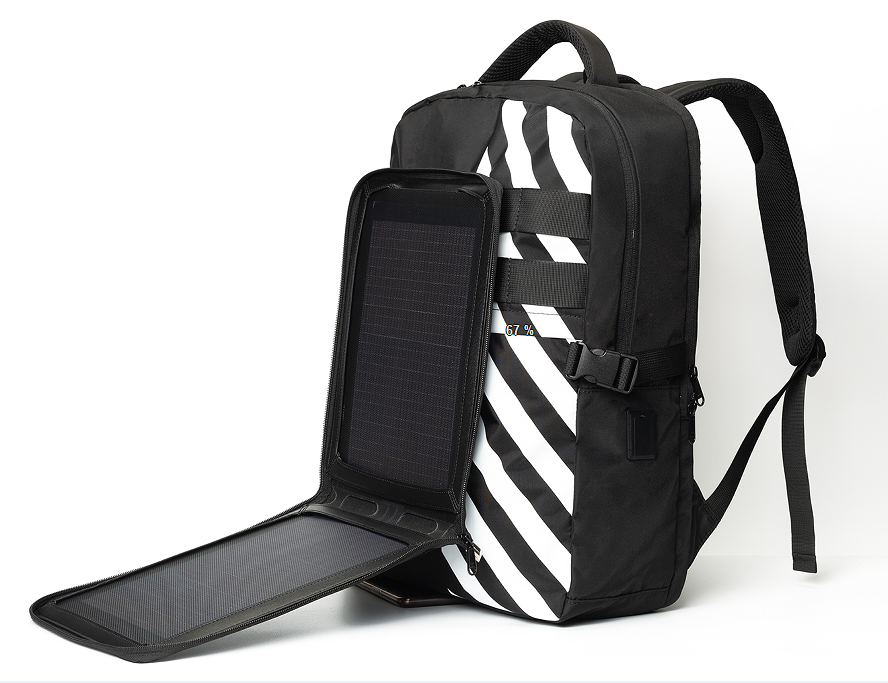  Unleash the power of the sun on the go. Solar powered backpacks is a must for camping and travelling..