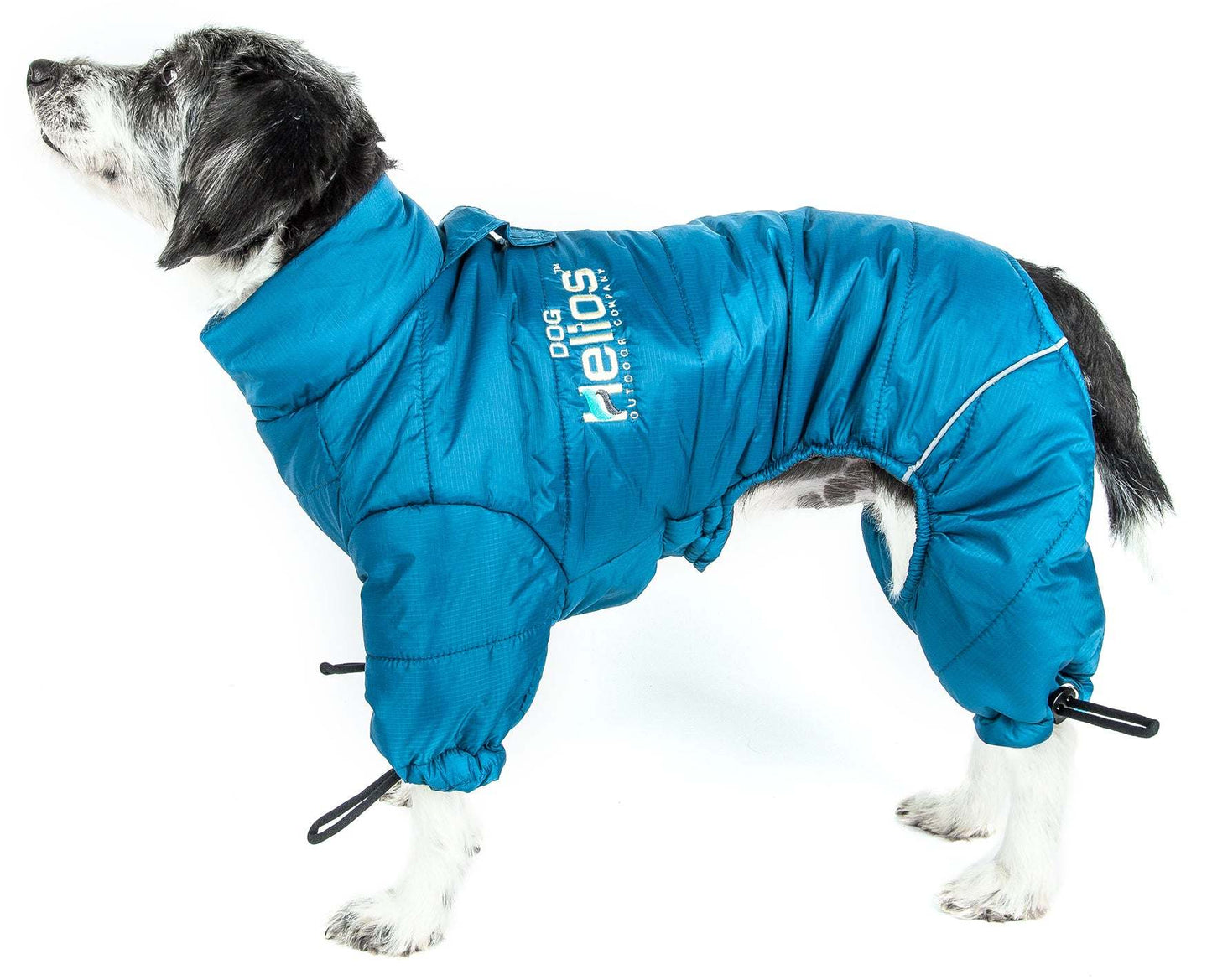 Helios Thunder-crackle Full-Body Waded-Plush Adjustable and 3M Reflective Dog Jacket