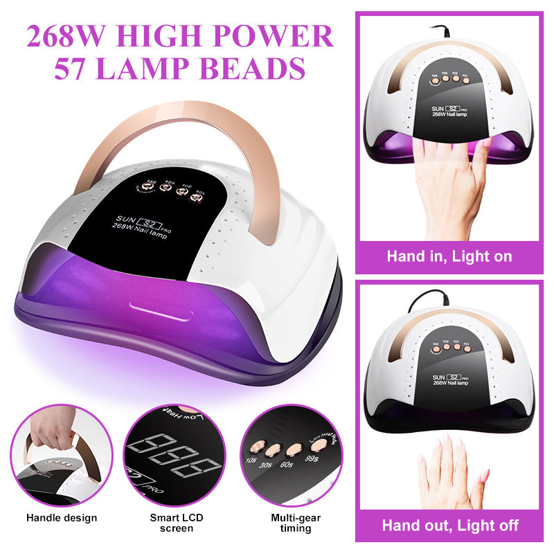 UV LED Lamp For Nails Drying Manicure Lamp Nail Dryer For Gel Polish Professional Cabin Led Lamp Nail Art Salon Tool