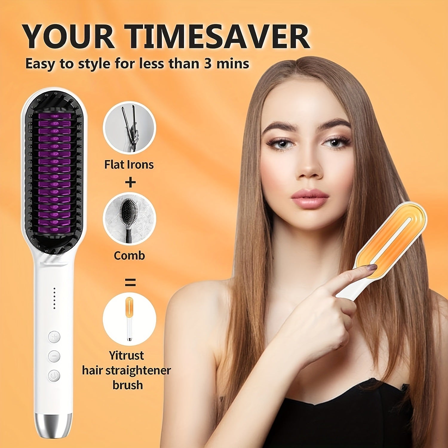 Electric Heating Hair & hair straightener, Comb , hair brush. Raee Industries