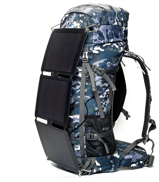 Harness the power of the sun with ease to charge your devices.  Solar backpacks with mobile power stations/solar panels.