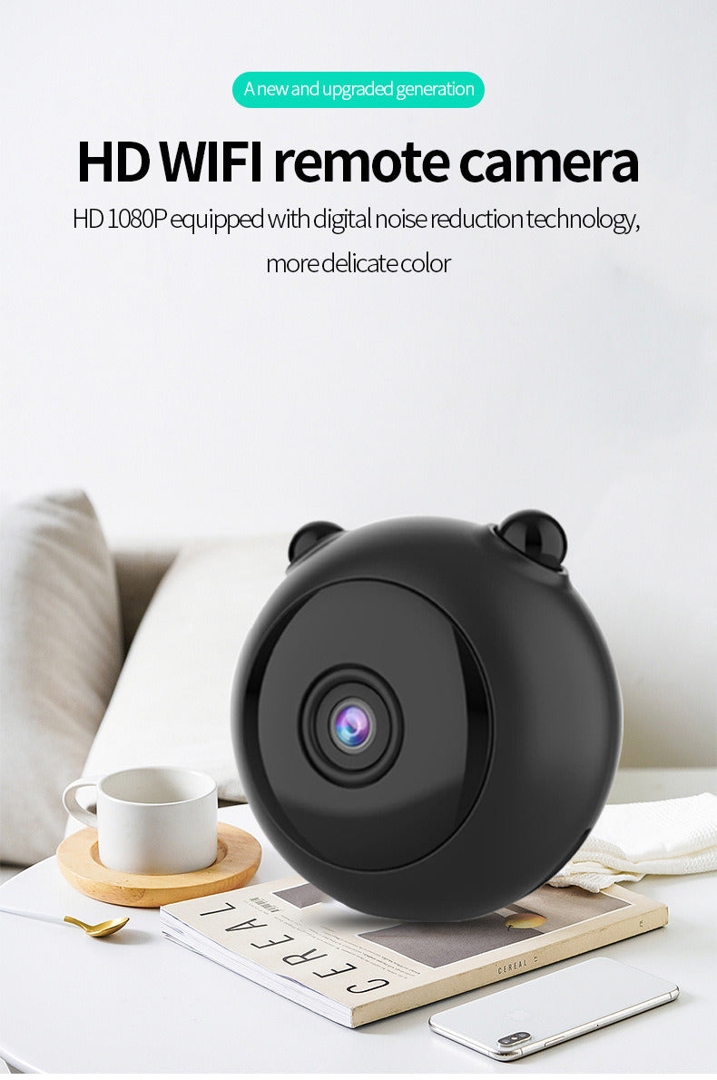 Mini, portable home or outdoor security camera. Raee-Industries.