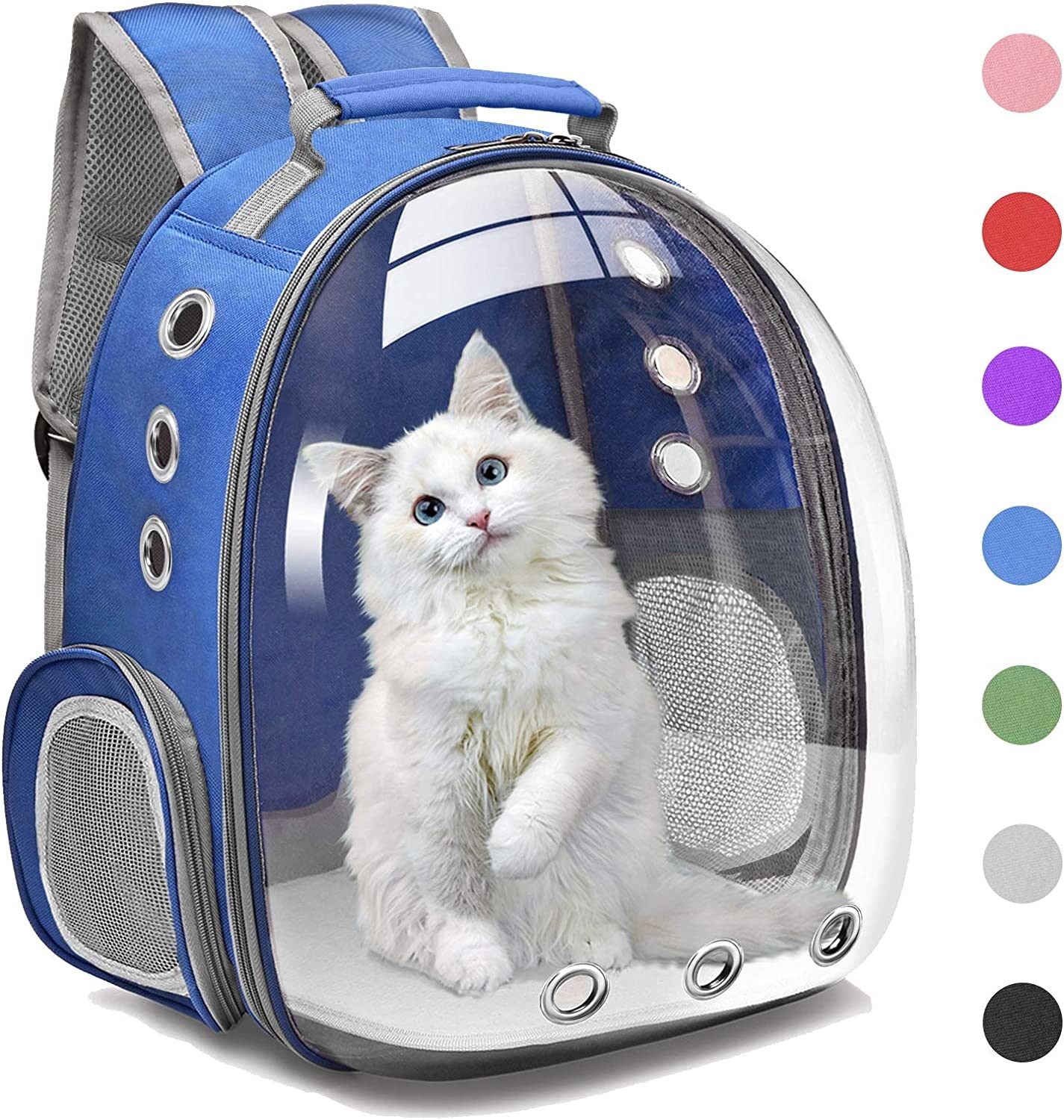 Cat Backpack Carrier Bubble Bag; Small Dog Backpack Carrier for Small Dogs; Space Capsule Pet Carrier Dog Hiking Backpack Airline Approved Travel Carrier