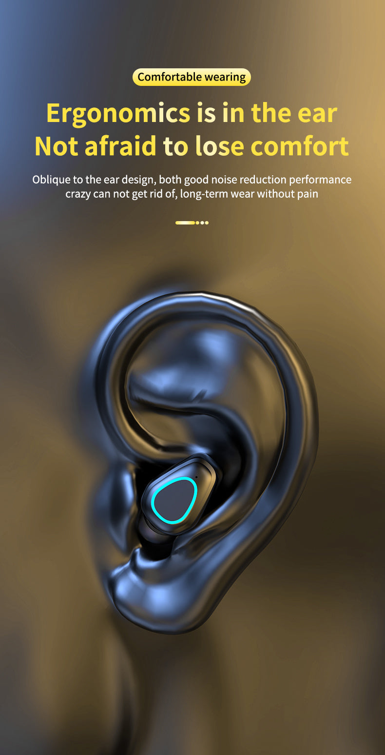 Wireless earbuds, Touch In-Ear Stereo Earphone Noise Canceling Earpieces, touch screen sports headset.  Raee Industries