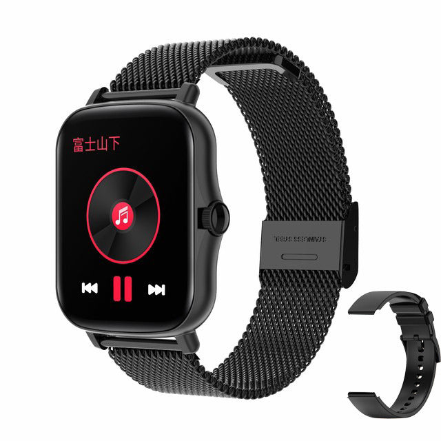 Waterproof, heart rate blood pressure, fitness tracker, Bluetooth smart watches.  Raee Industries