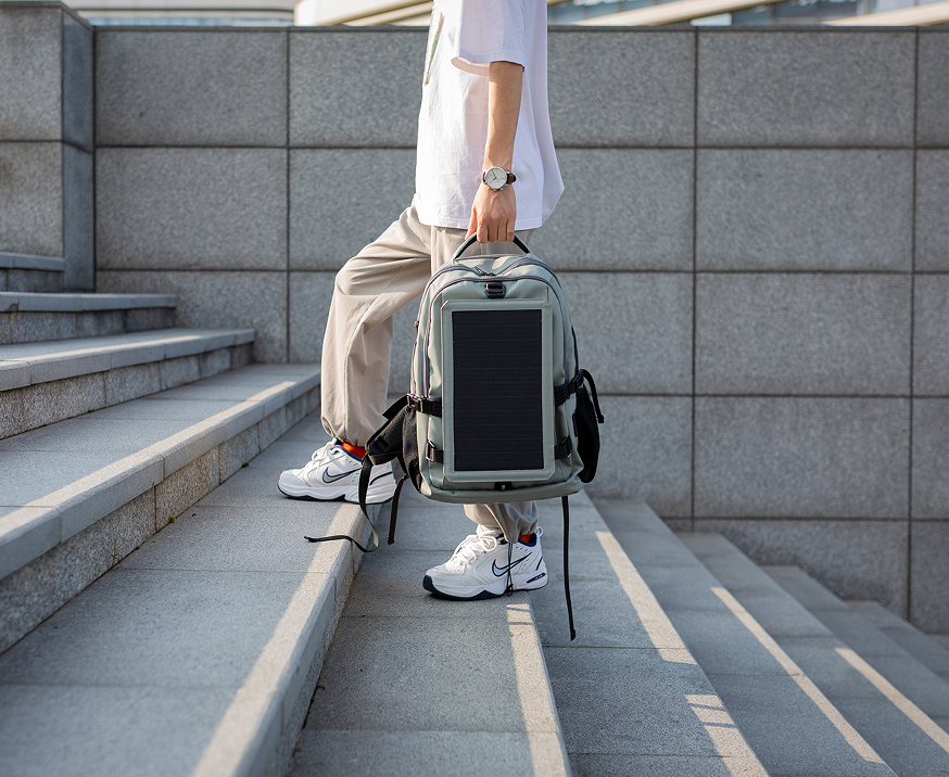  Unleash the power of the sun on the go. Solar powered backpacks is a must for camping and travelling..