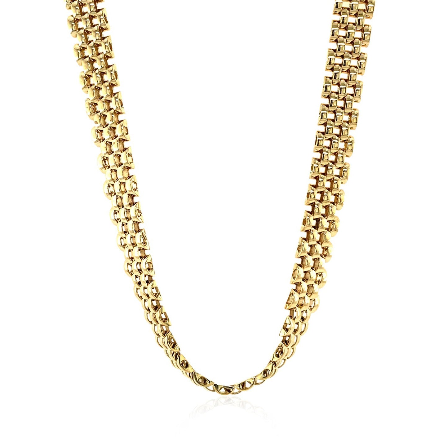 best gold and white diamond necklace. Raee Industries