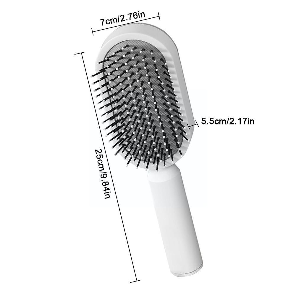 Self Cleaning Hair Brush For Women Massage Scalp Promote Blood Circulation Anti Hair Loss 3D Hair Growth Comb Hairbrush Self-Cleaning Hair Brush   3D Air Cushion Massager Brush   Airbag Massage Comb