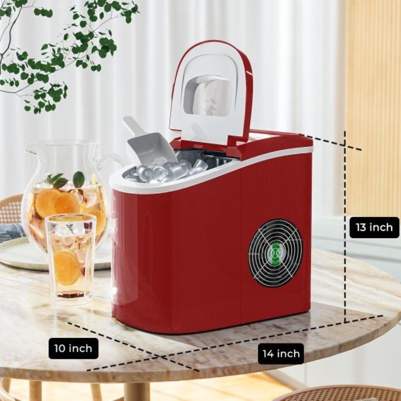 Household Mini Portable Countertop Ice Maker