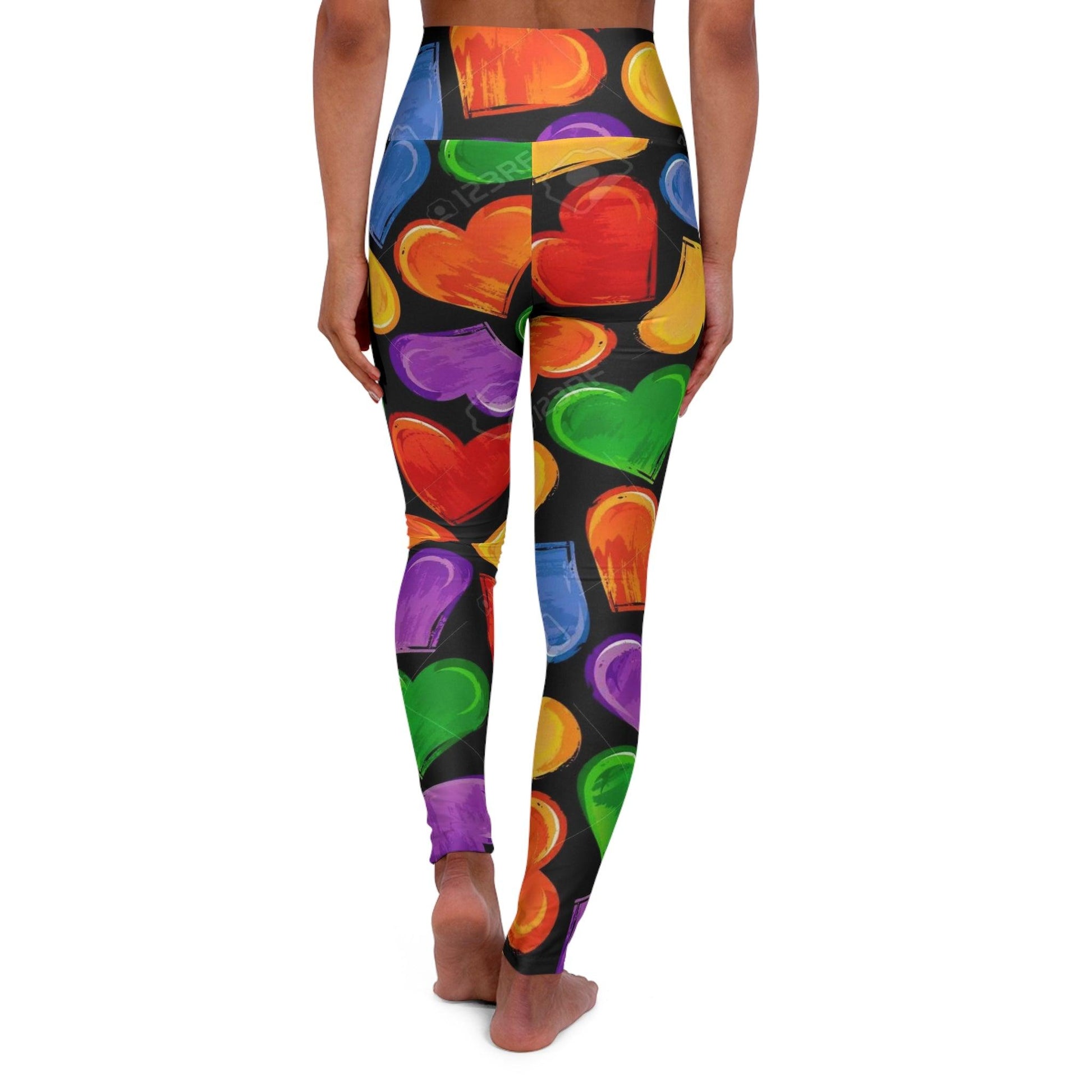 High Waisted Yoga Leggings - Raee-Industries