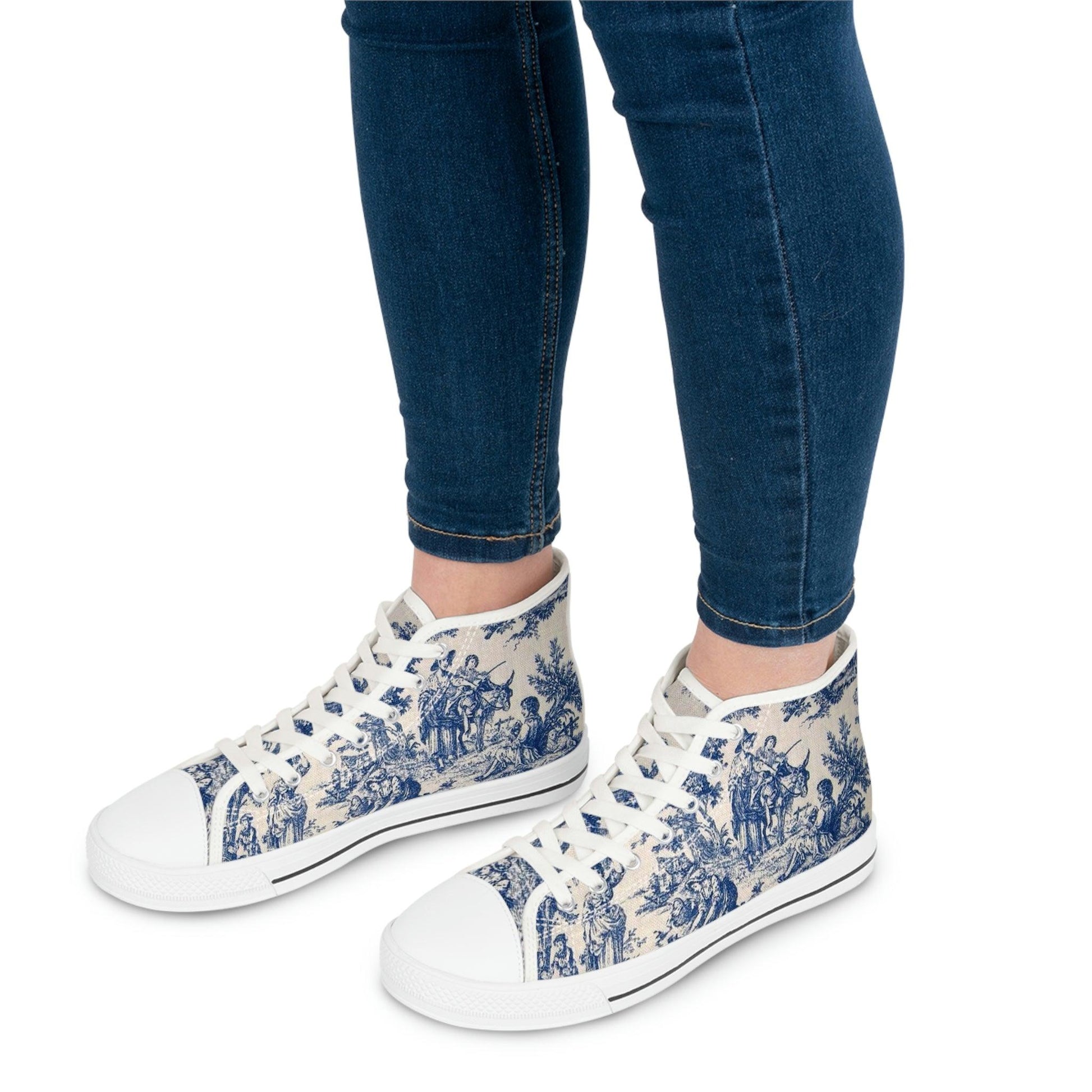 Women's High Top Sneakers - Raee-Industries