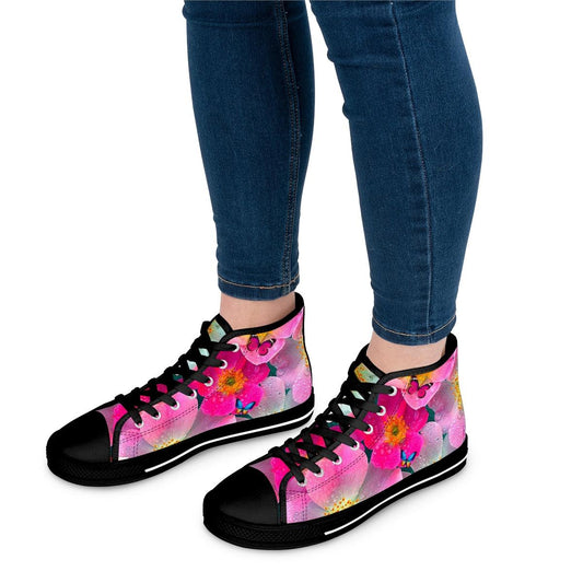 Women's High Top Sneakers - Raee-Industries