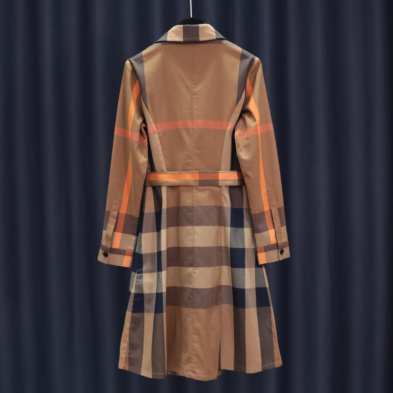 Dress Female British Style Suit Collar Temperament Plaid Skirt - Raee-Industries