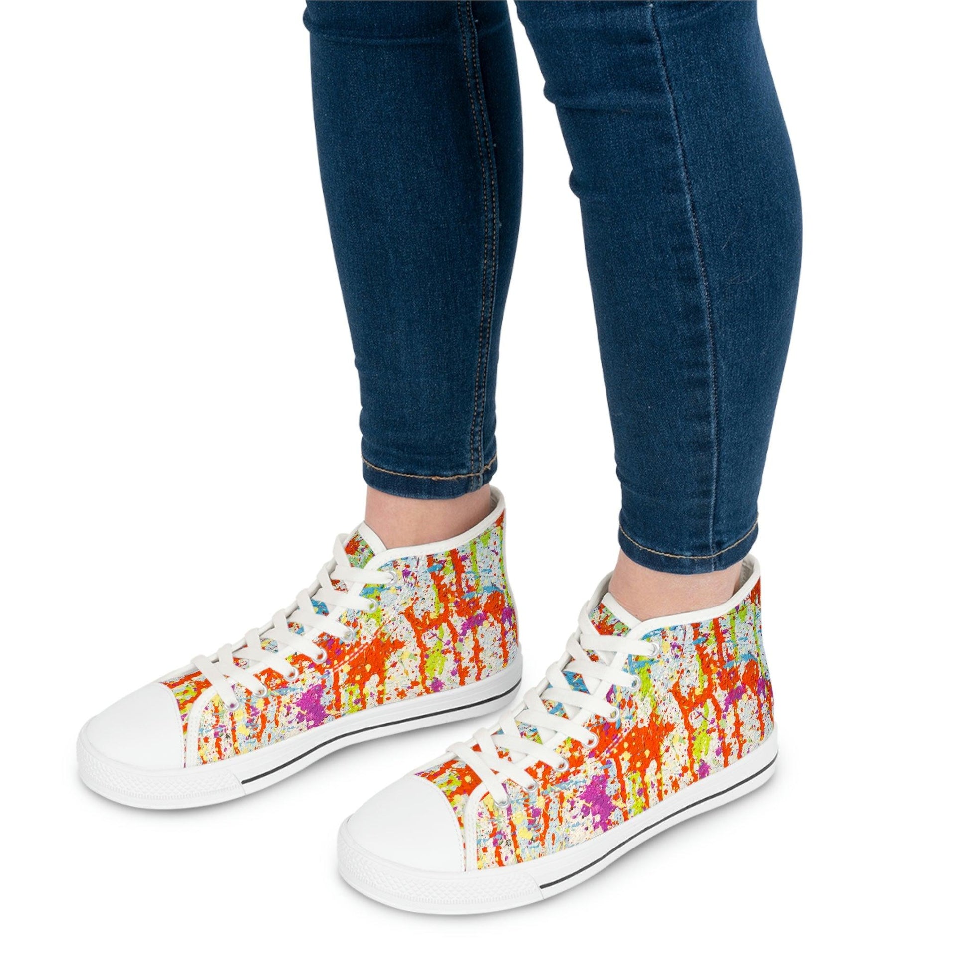 Women's High Top Sneakers - Raee-Industries