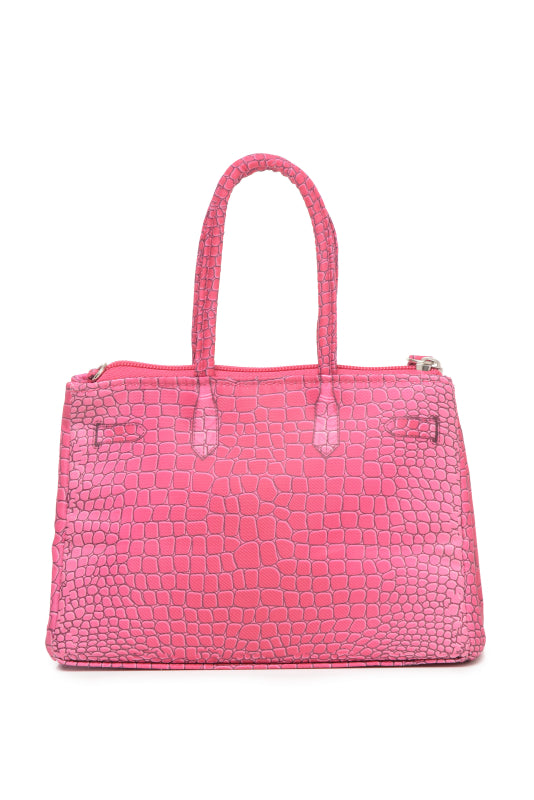 Trompe L'oeil Croco Crossbody