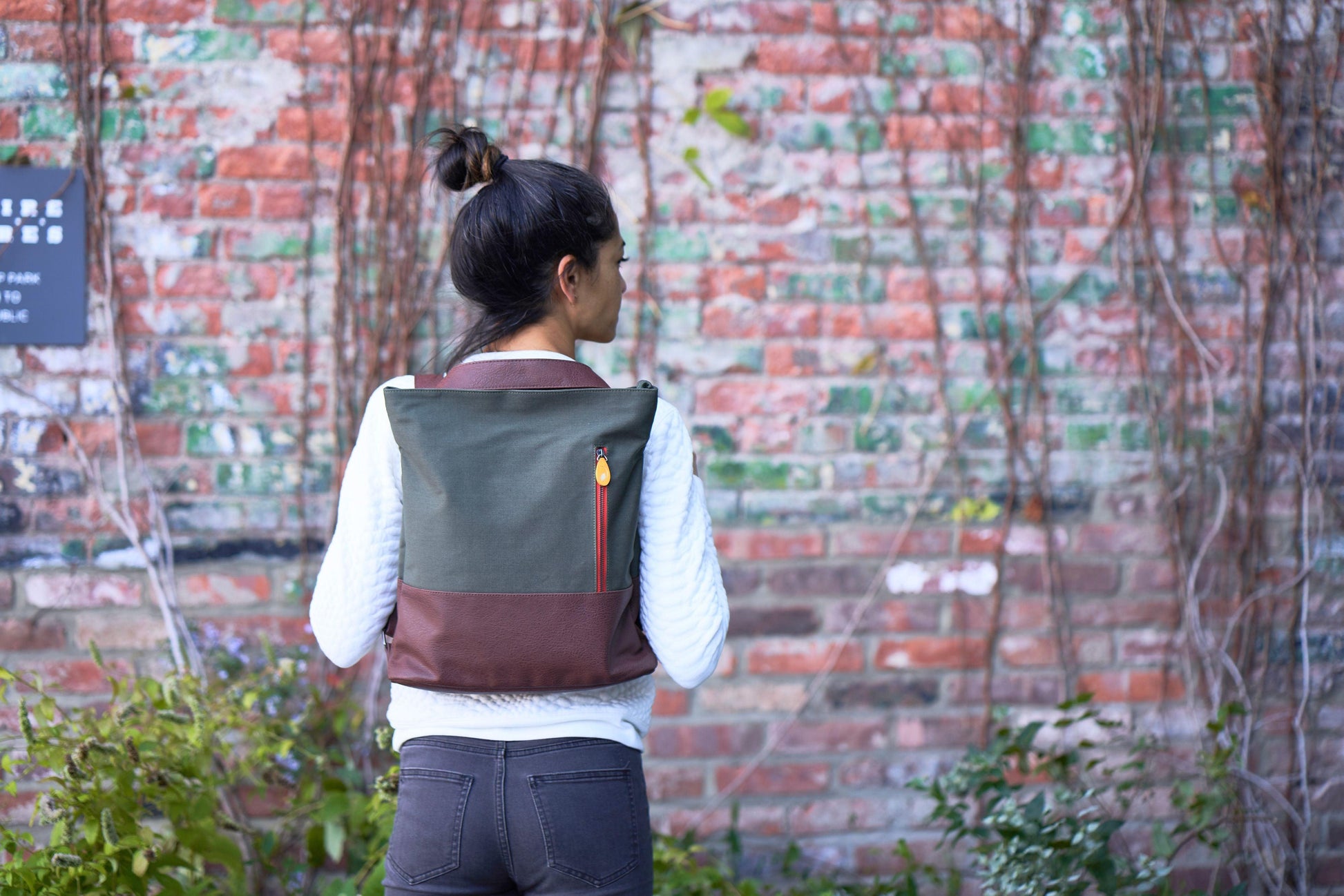 3-in-1 tote + backpack + crossbody - the ROCKAWAY - Raee-Industries