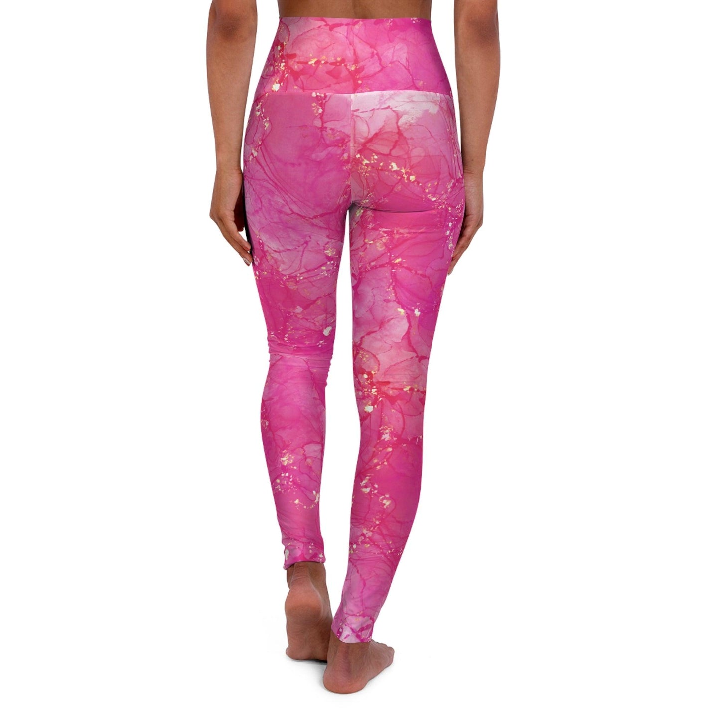 High Waisted Yoga Leggings - Raee-Industries