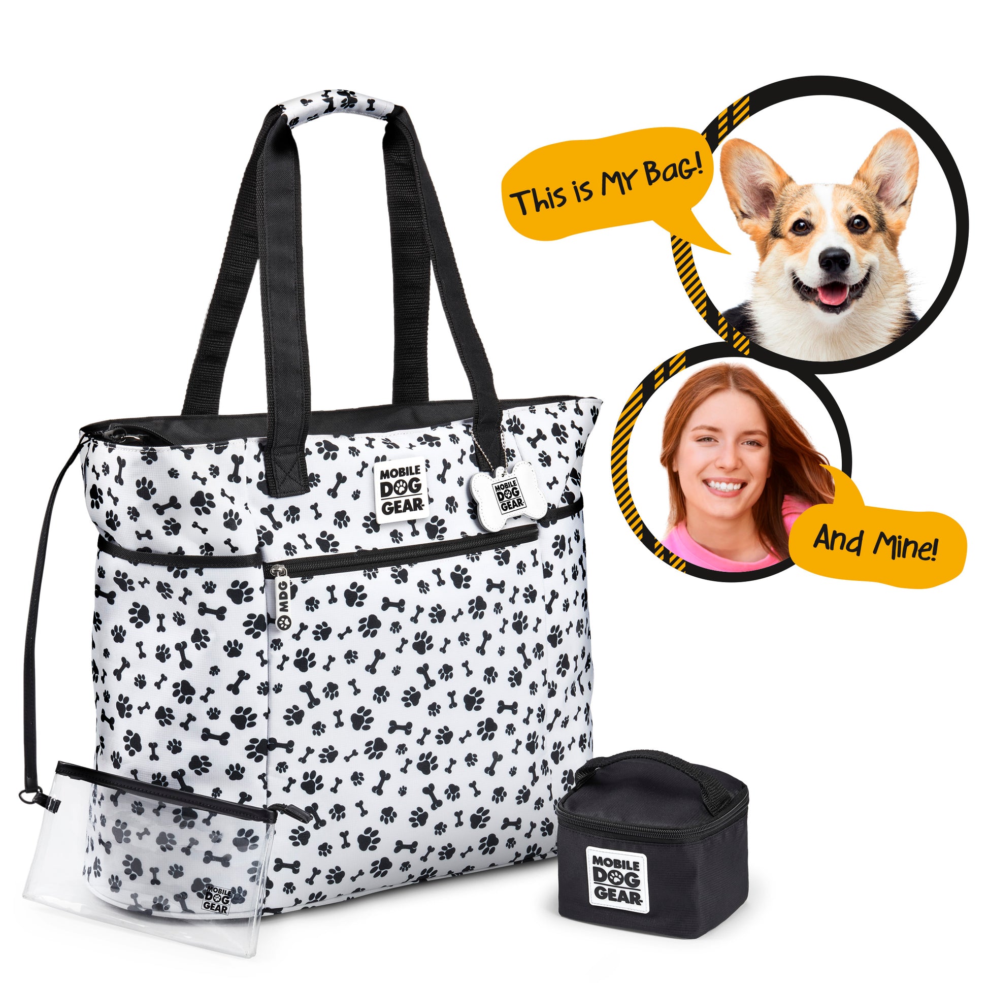 Mobile Dog Gear Dog essentials Tote and travel bag Success