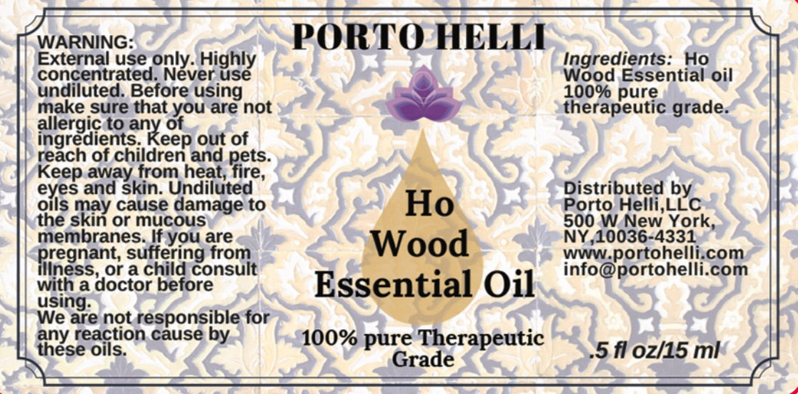 Ho Wood Essential Oil 100% Therapeutic Grade