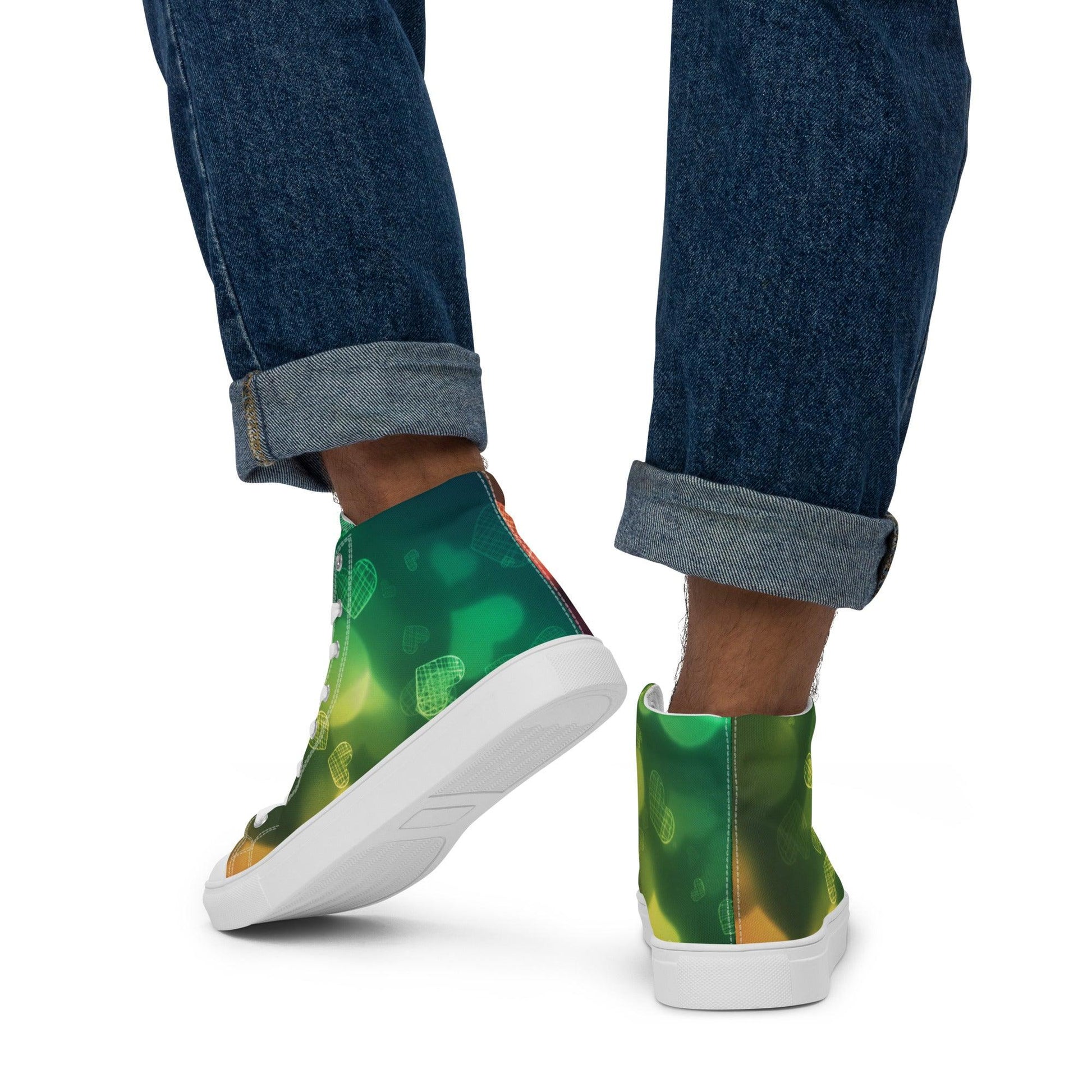 Men’s high top canvas shoes - Raee-Industries