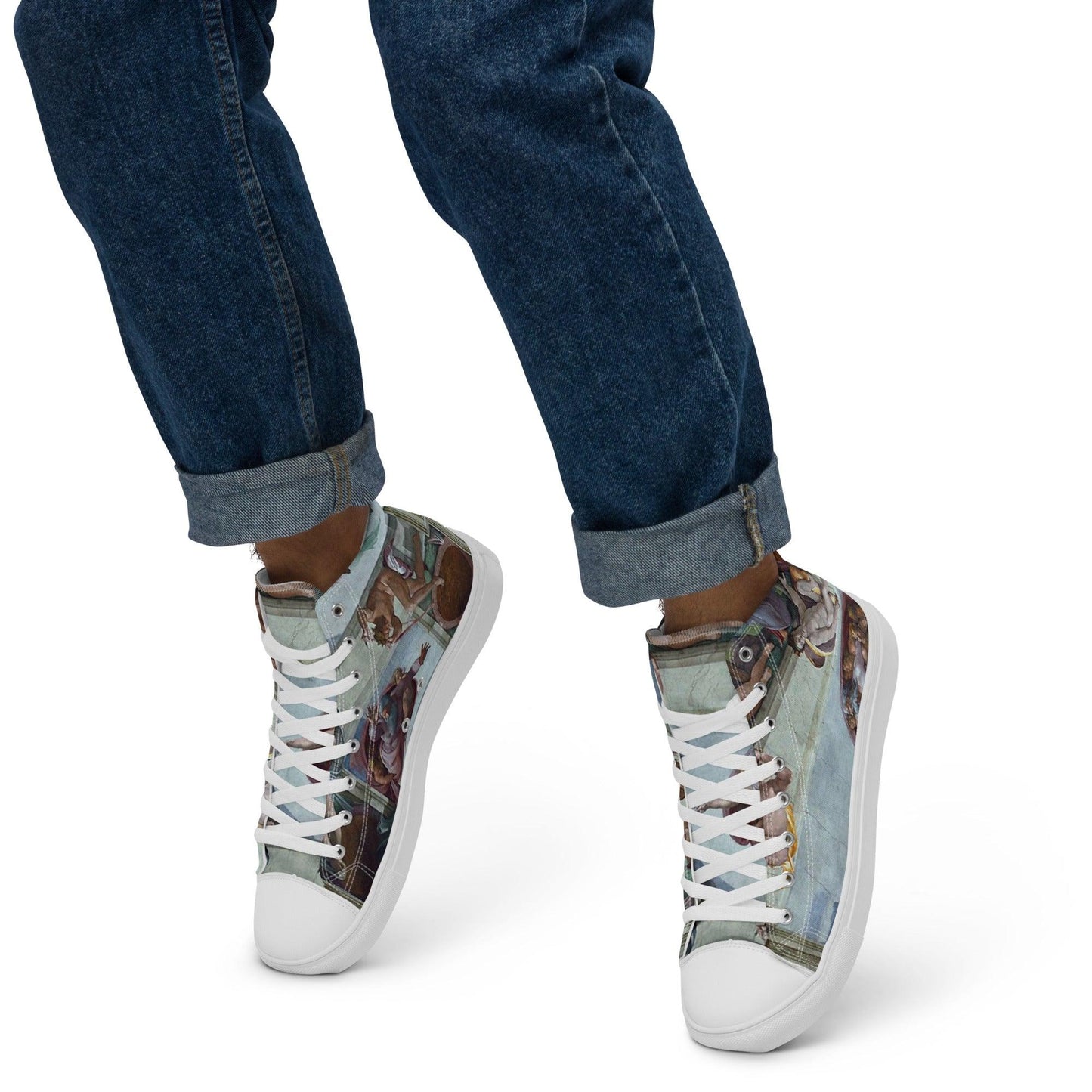 Men’s high top canvas shoes - Raee-Industries