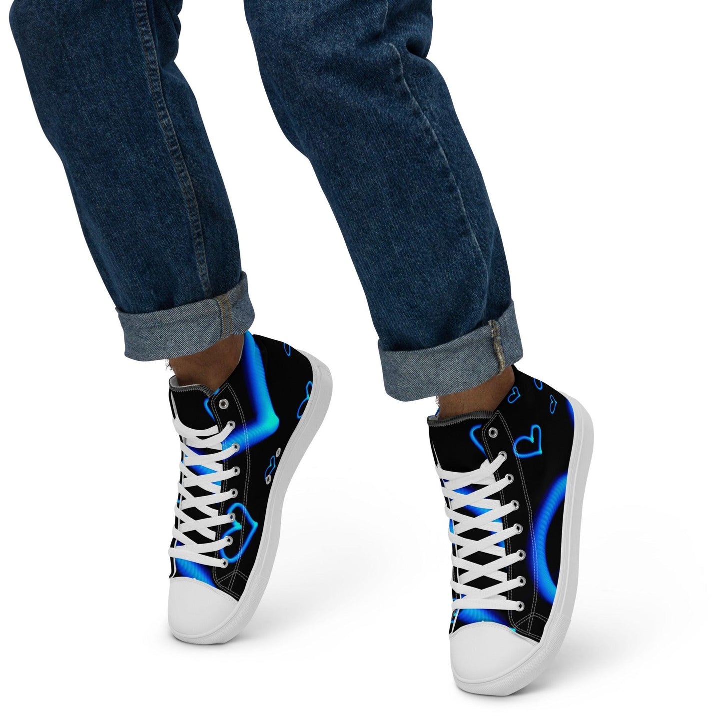 Men’s high top canvas shoes - Raee-Industries