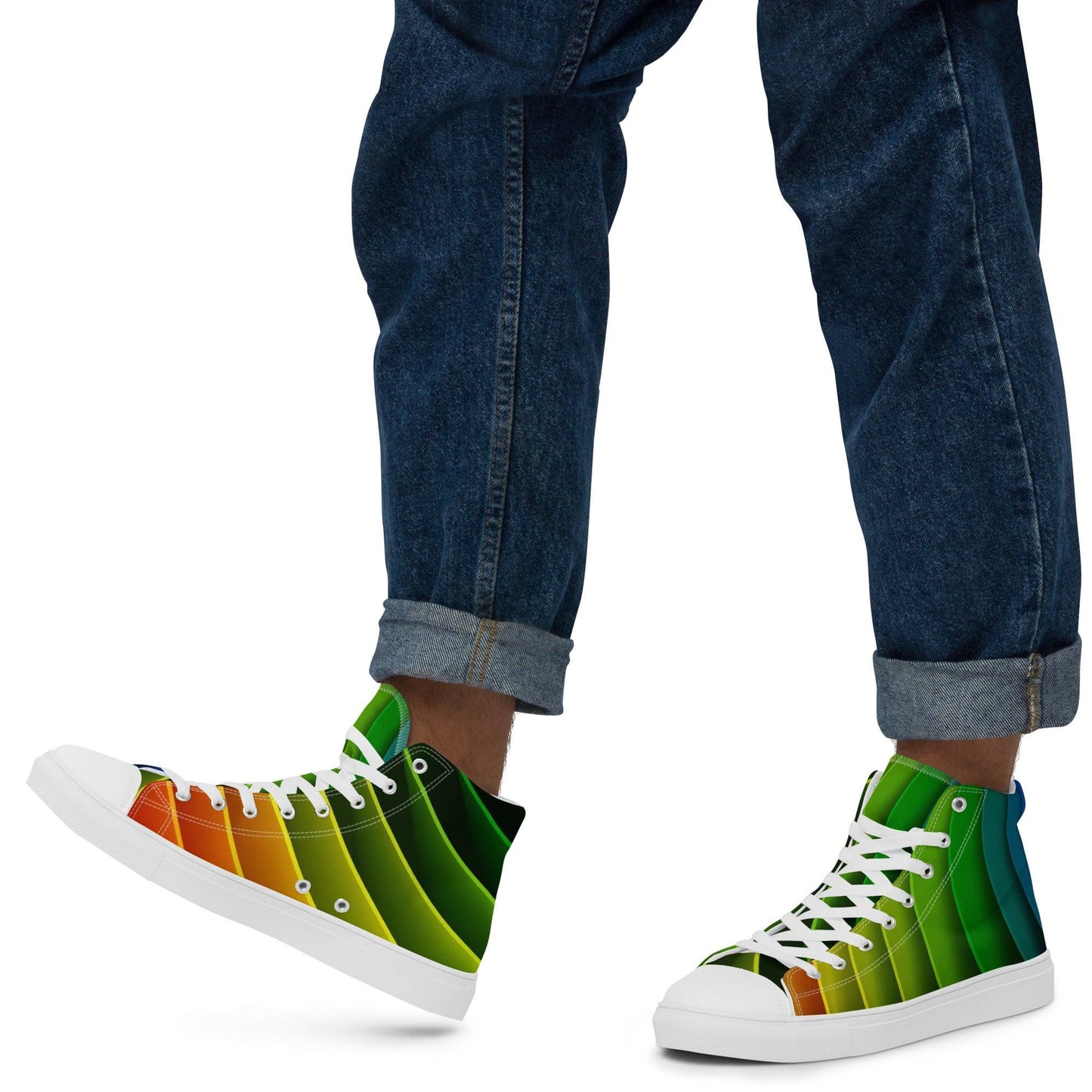 Men’s high top canvas shoes - Raee-Industries