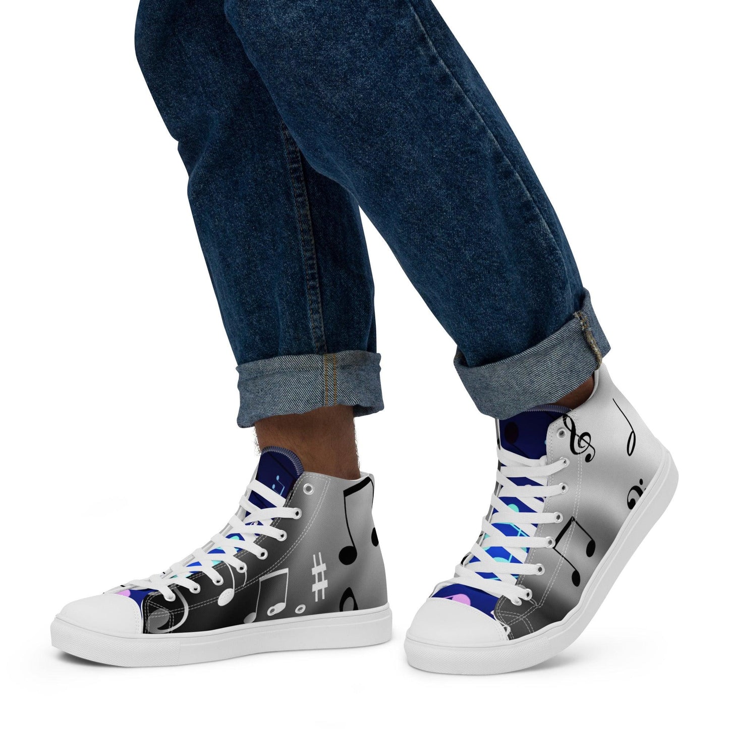 Men’s high top canvas shoes - Raee-Industries