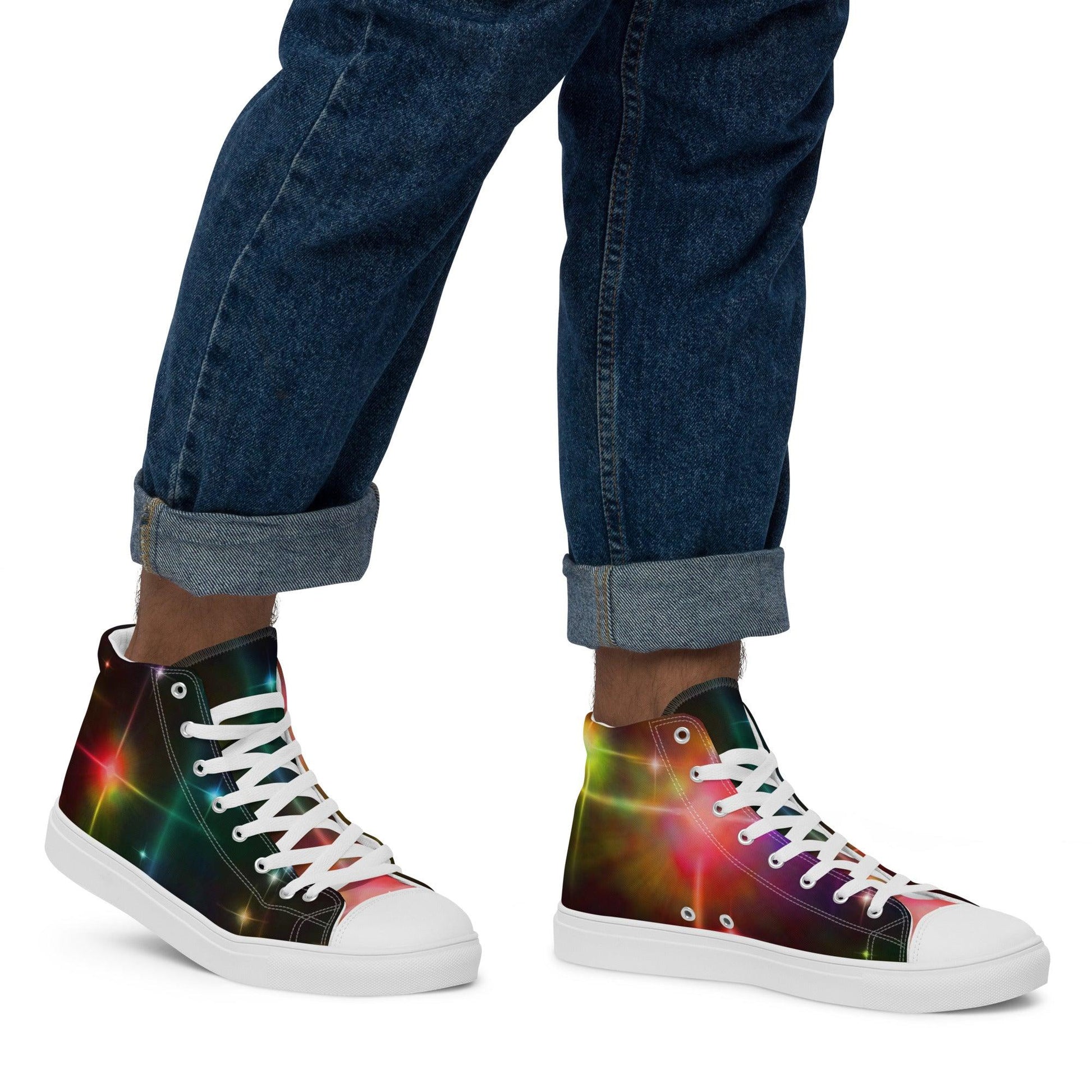 Men’s high top canvas shoes - Raee-Industries