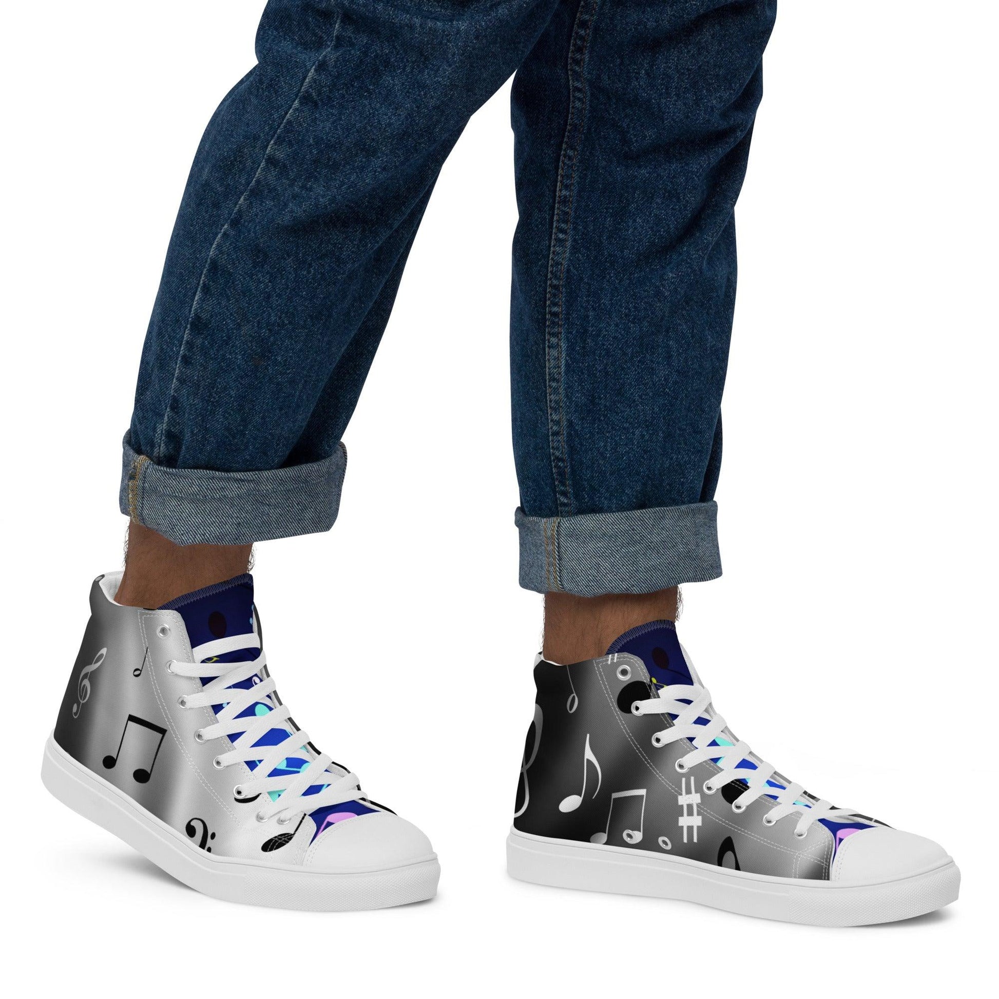 Men’s high top canvas shoes - Raee-Industries