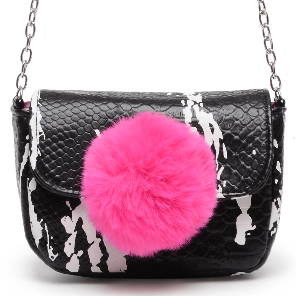 Fur Ball Mini Crossbody