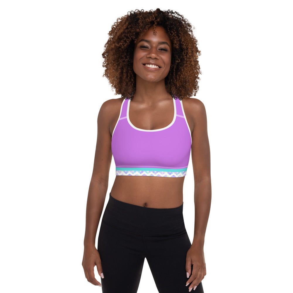 Nº3 - Women Racerback Sports Bra - High Impact Workout Gym Activewear Bra