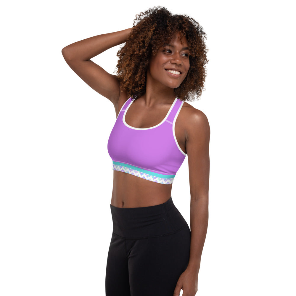 Nº3 - Women Racerback Sports Bra - High Impact Workout Gym Activewear Bra