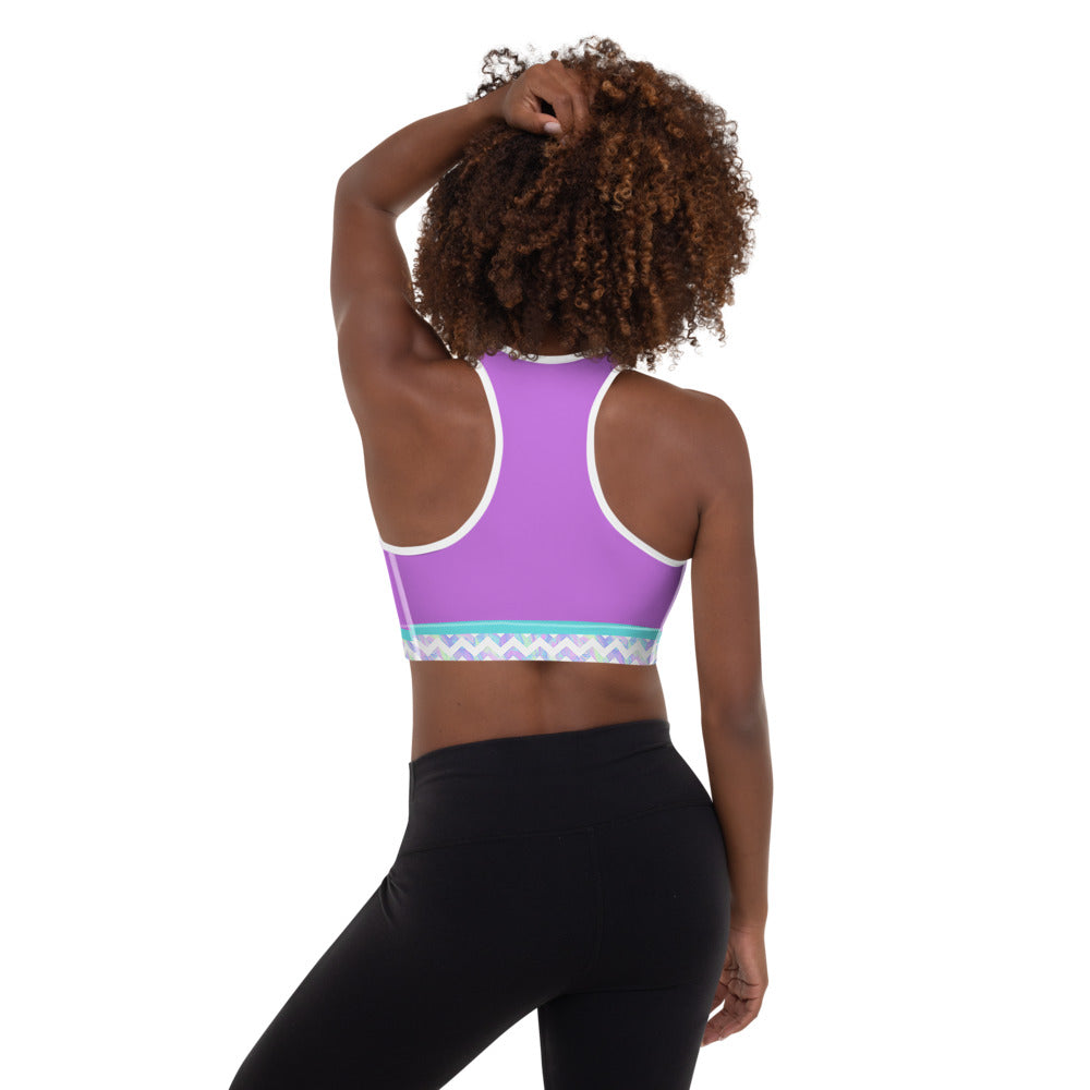 Nº3 - Women Racerback Sports Bra - High Impact Workout Gym Activewear Bra