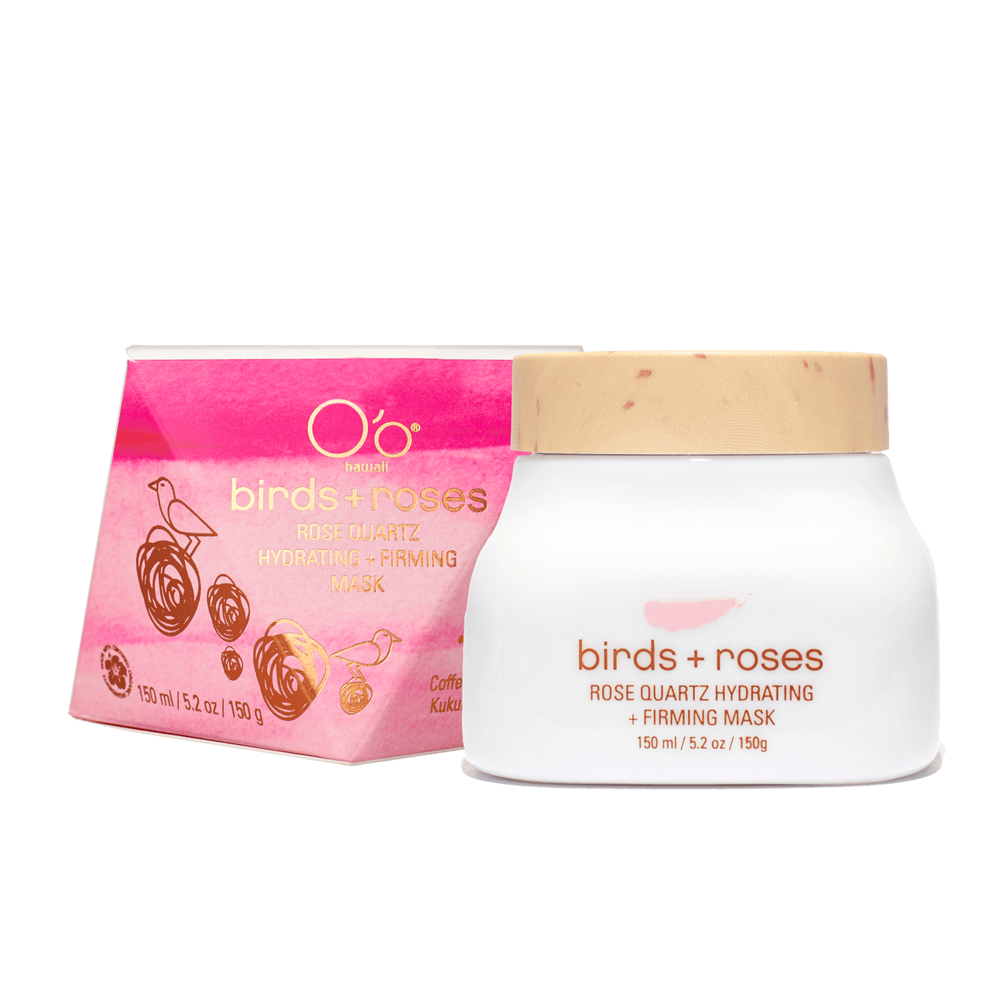 Birds + Roses Rose Quartz Hydrating + Firming Mask - Raee-Industries