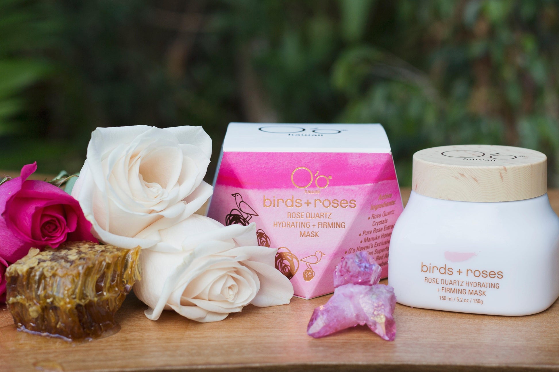 Birds + Roses Rose Quartz Hydrating + Firming Mask - Raee-Industries