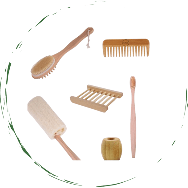 Zero-Waste Bathroom Essential Accessories Bundle - Raee-Industries