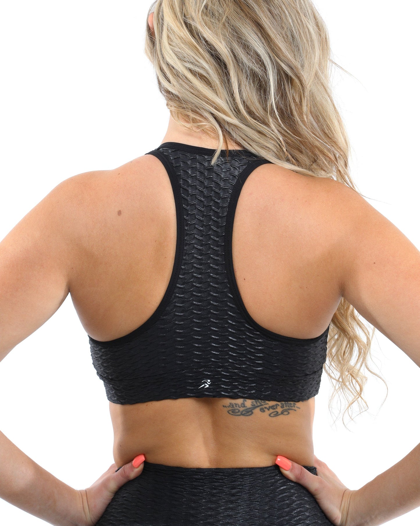 Genova Activewear Sports Bra - Black [MADE IN ITALY]