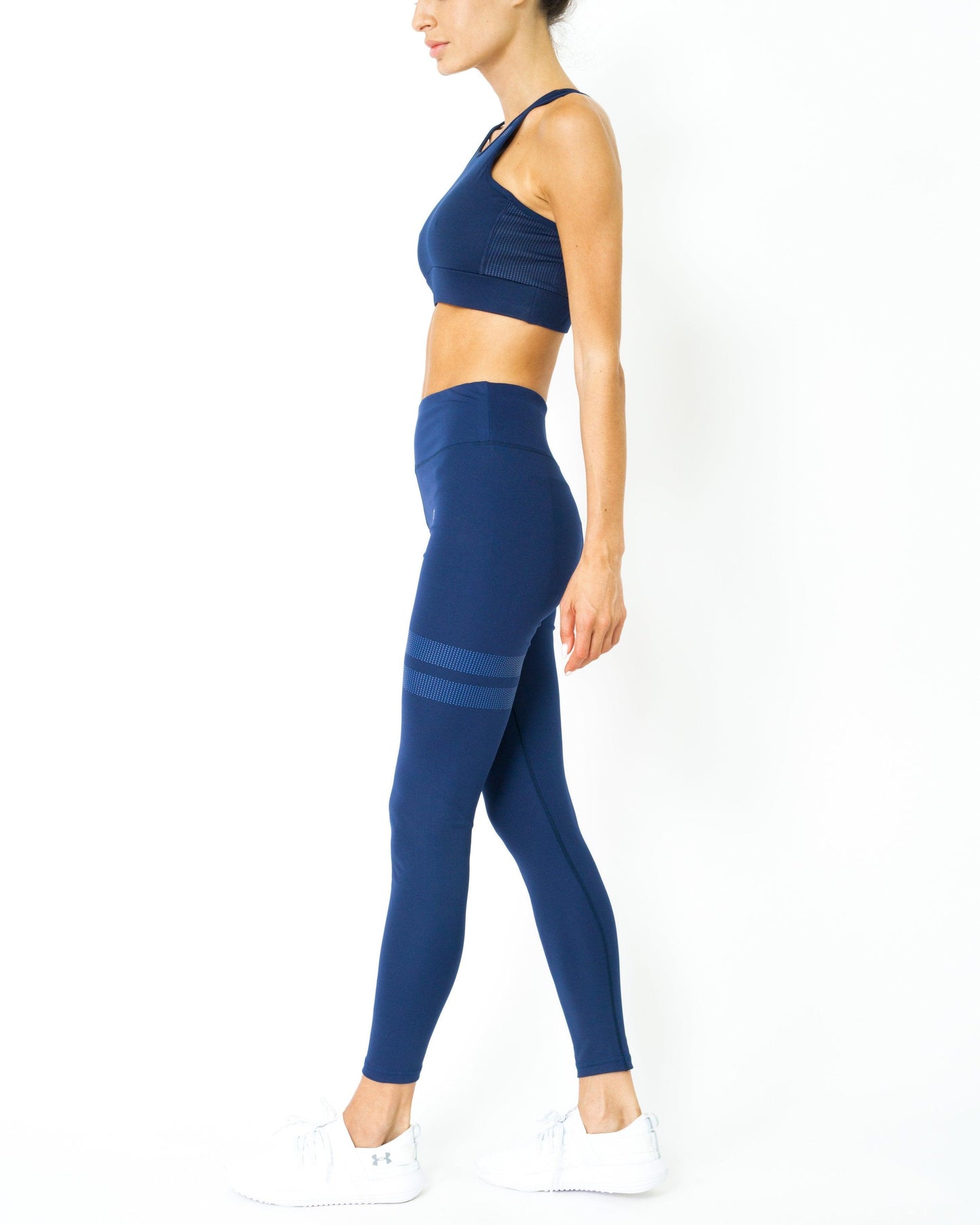 Ashton Leggings - Navy Blue - Raee-Industries