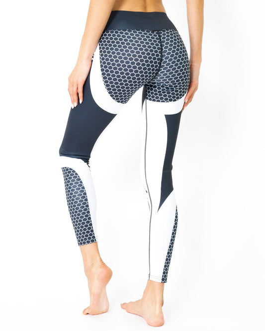 Avery Leggings - Black / White - Raee-Industries